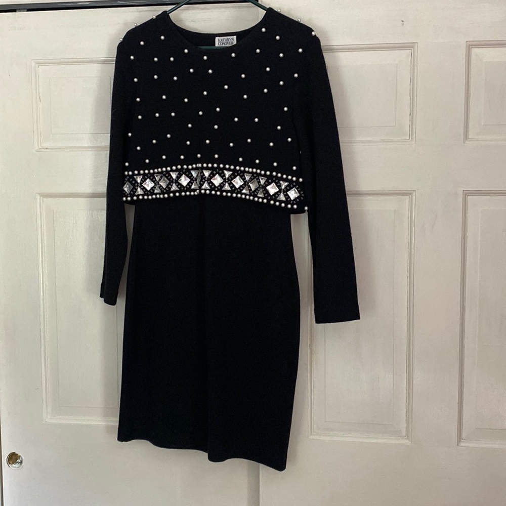 Vintage Kathryn Conover Knee Length Dress